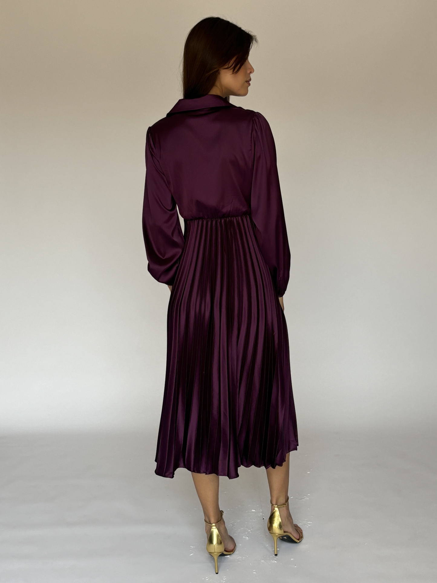 VESTIDO MORADO Y5710