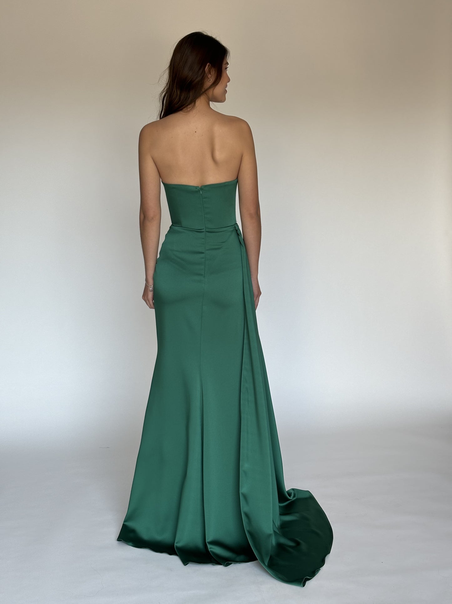 VESTIDO VERDE P5098