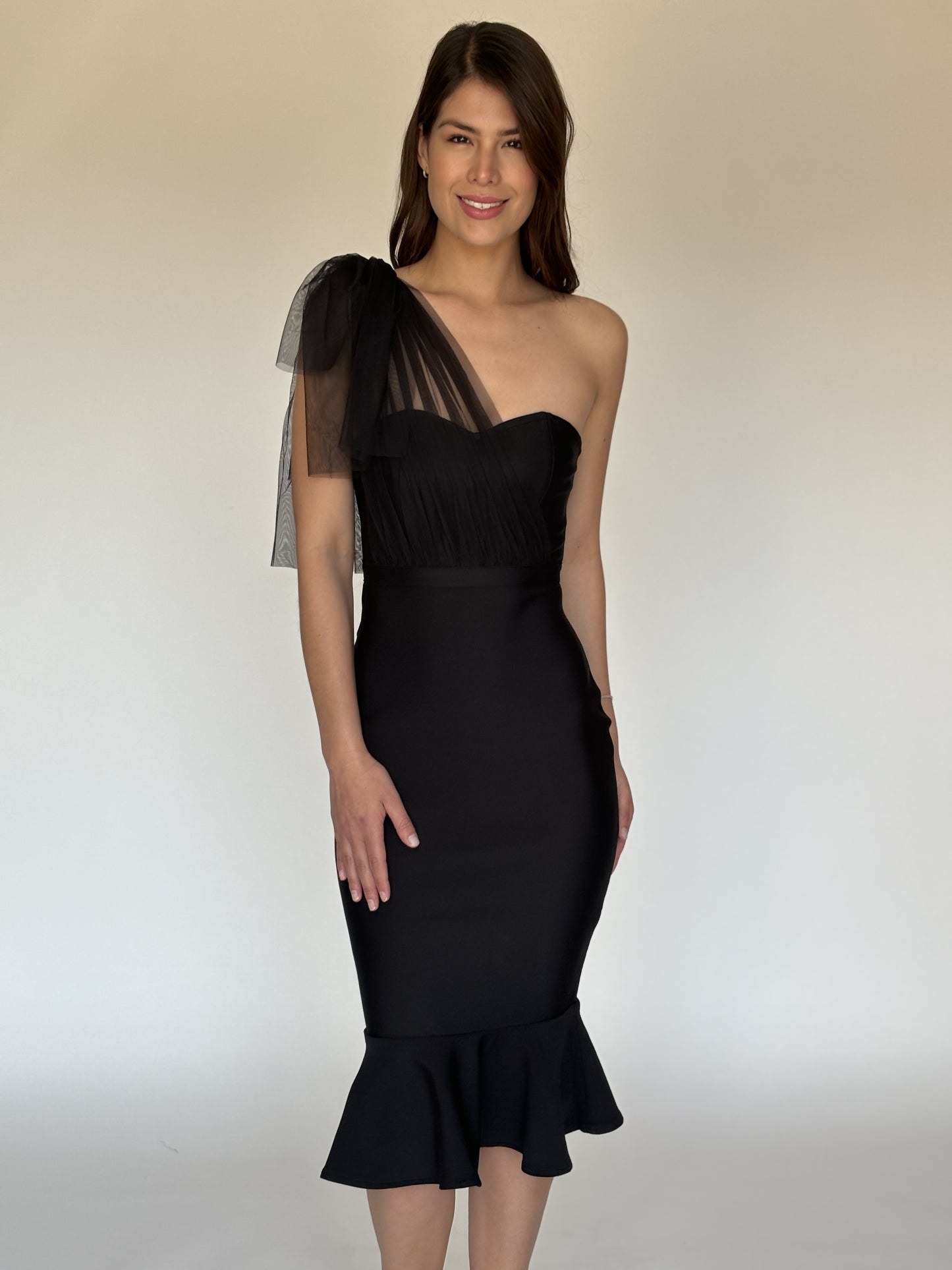 VESTIDO NEGRO 1659D