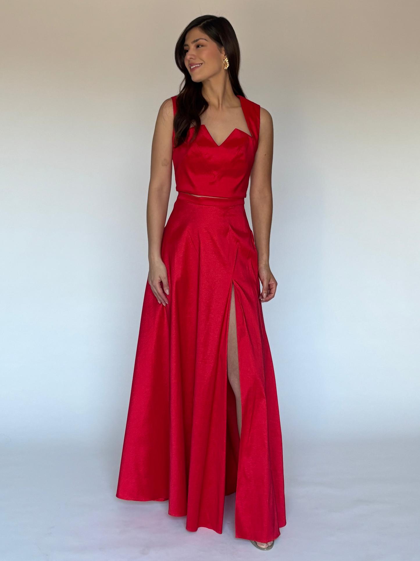 VESTIDO ROJO 40298