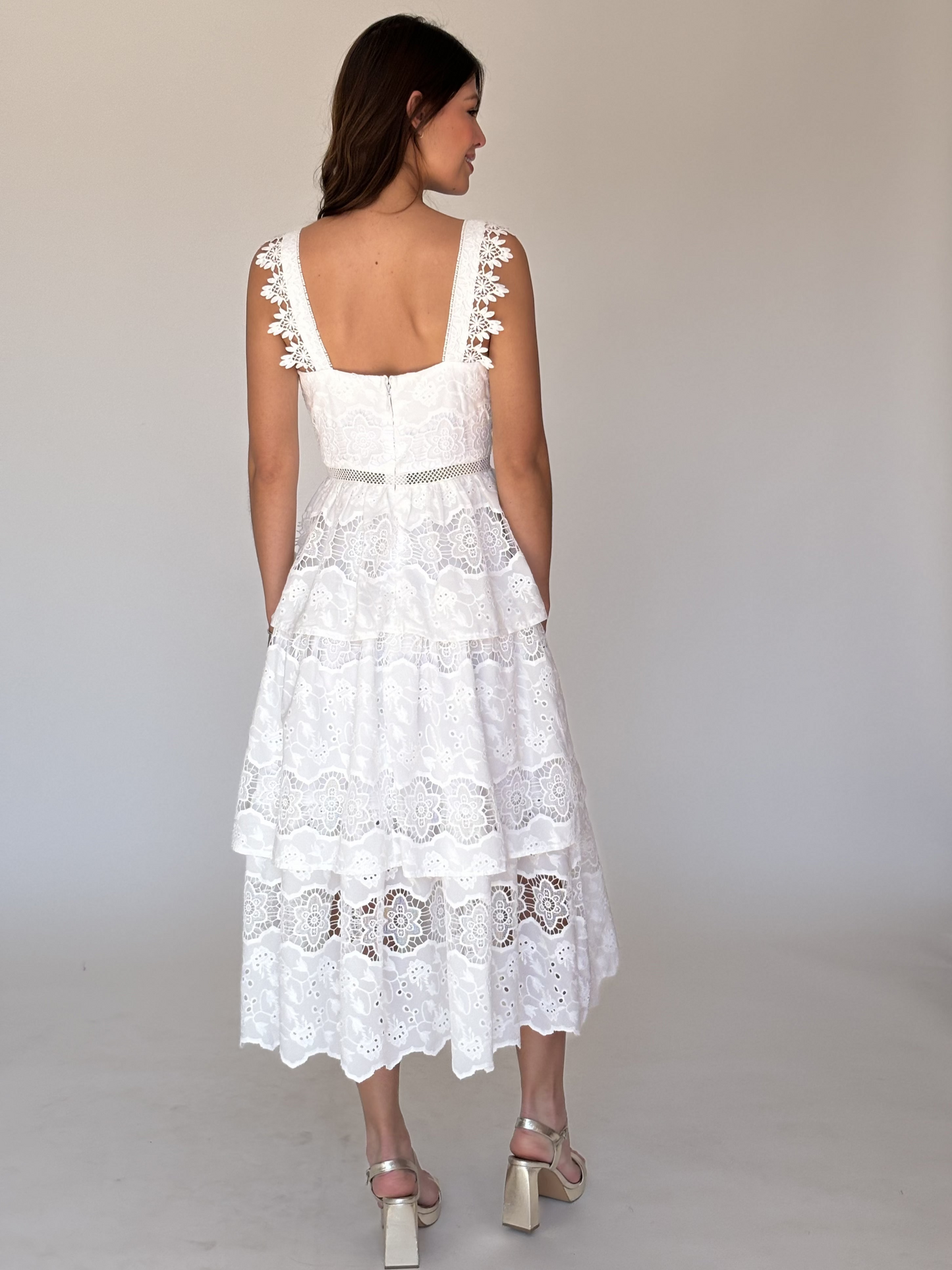 VESTIDO BLANCO 15119