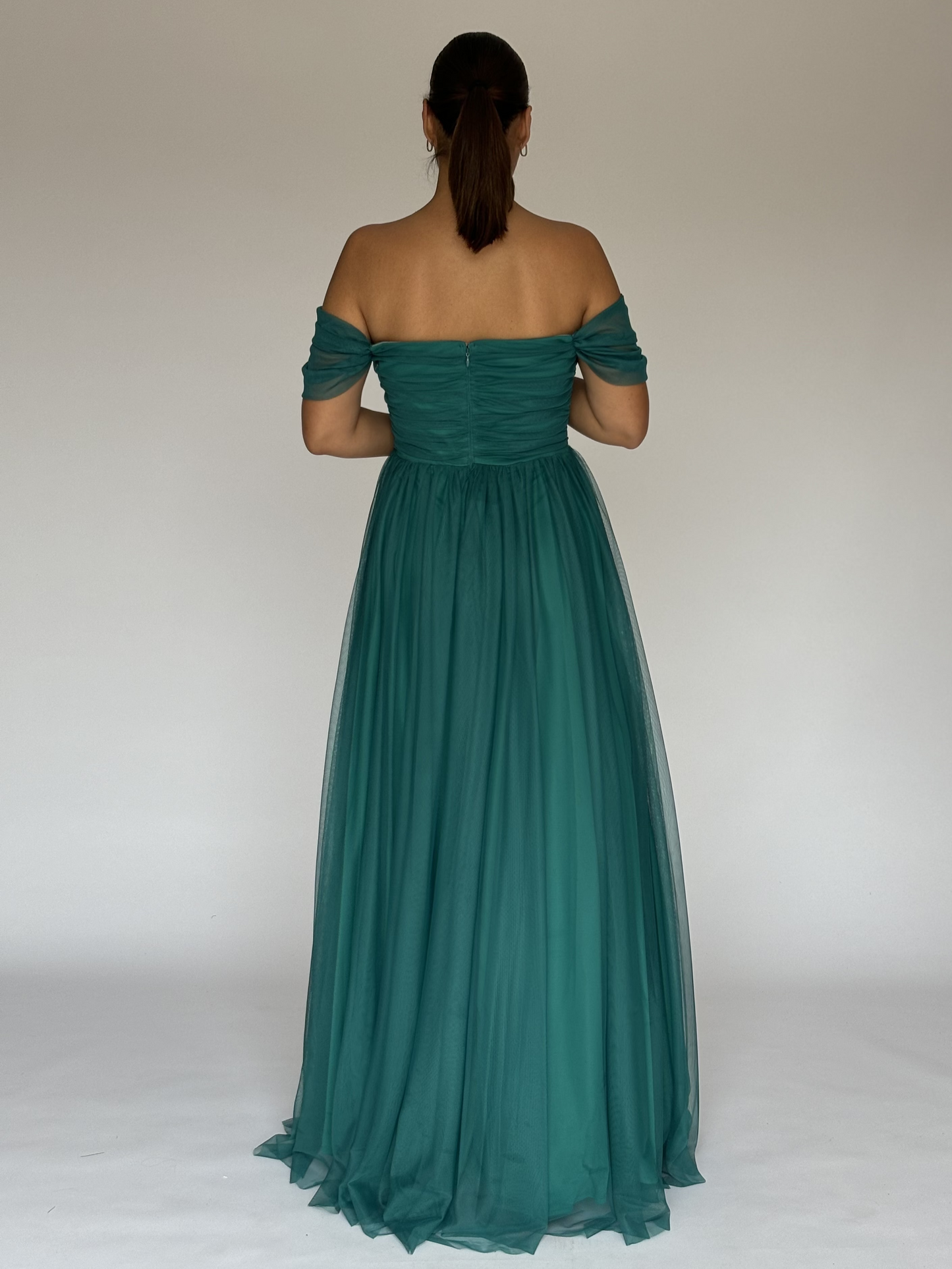 VESTIDO VERDE 50-6536