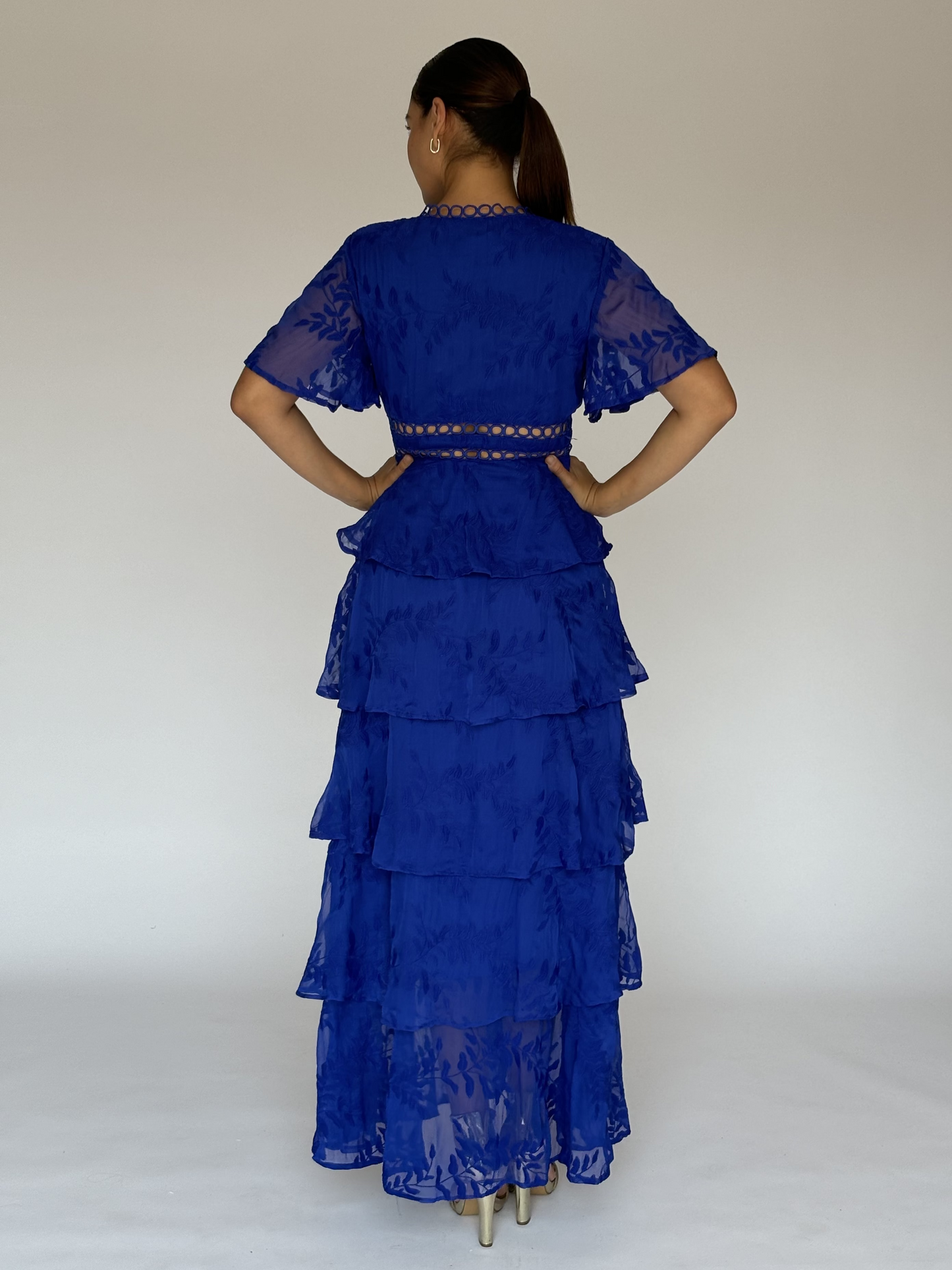 VESTIDO AZUL D5634