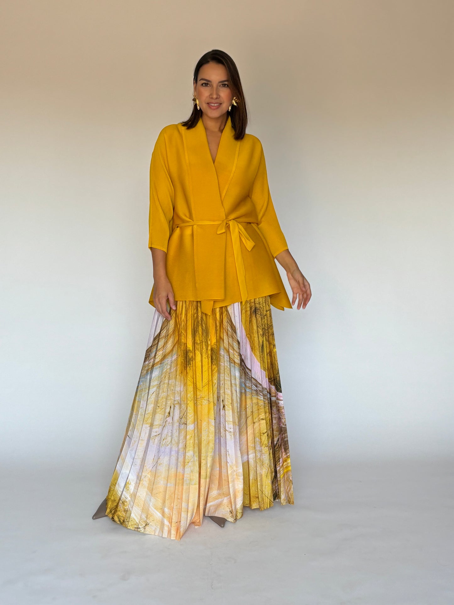KIMONO AMARILLO C6492