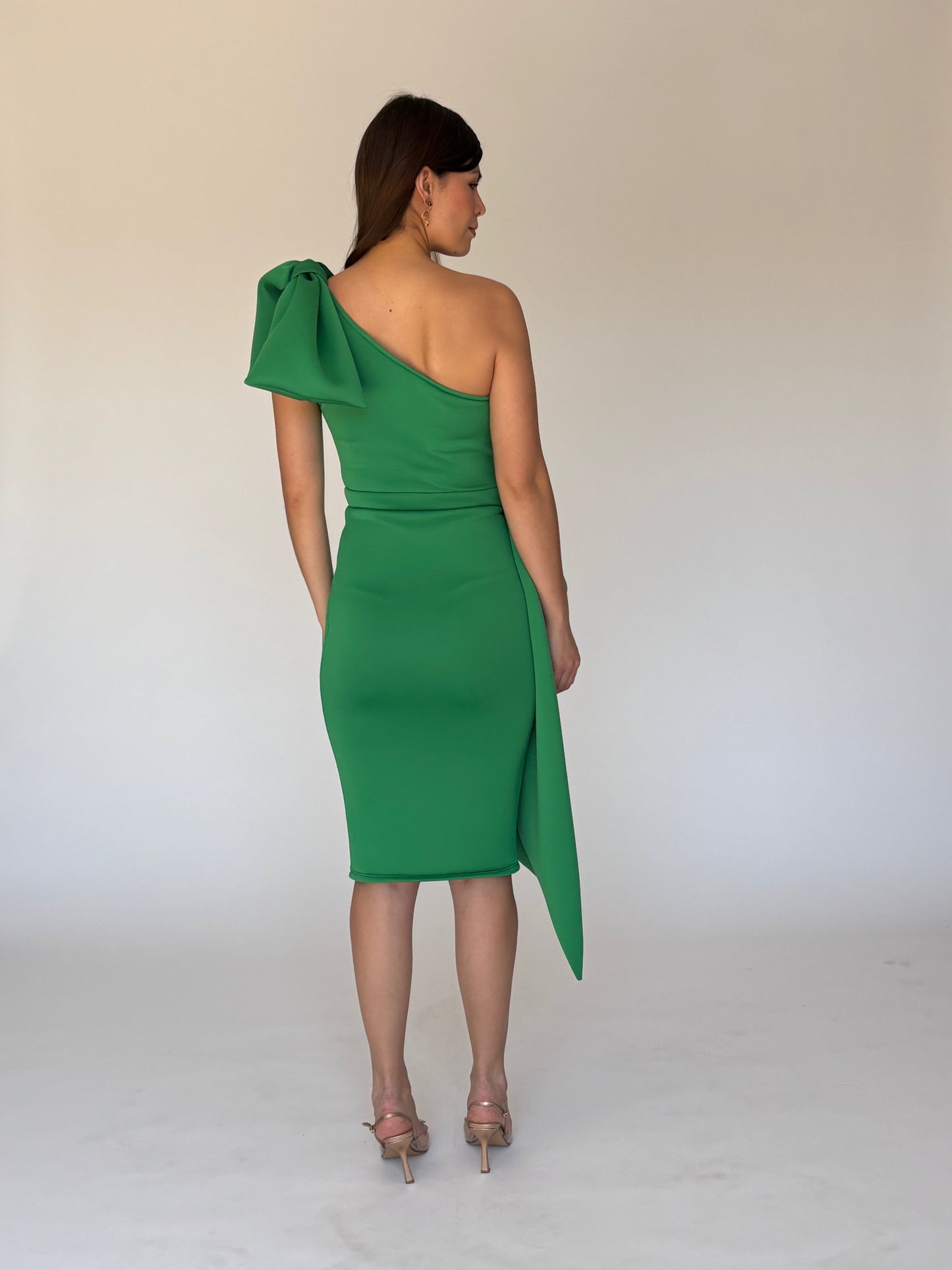 VESTIDO VERDE 22025