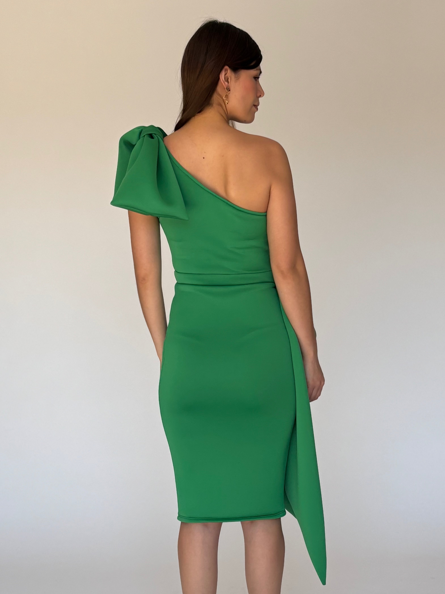 VESTIDO VERDE 22025