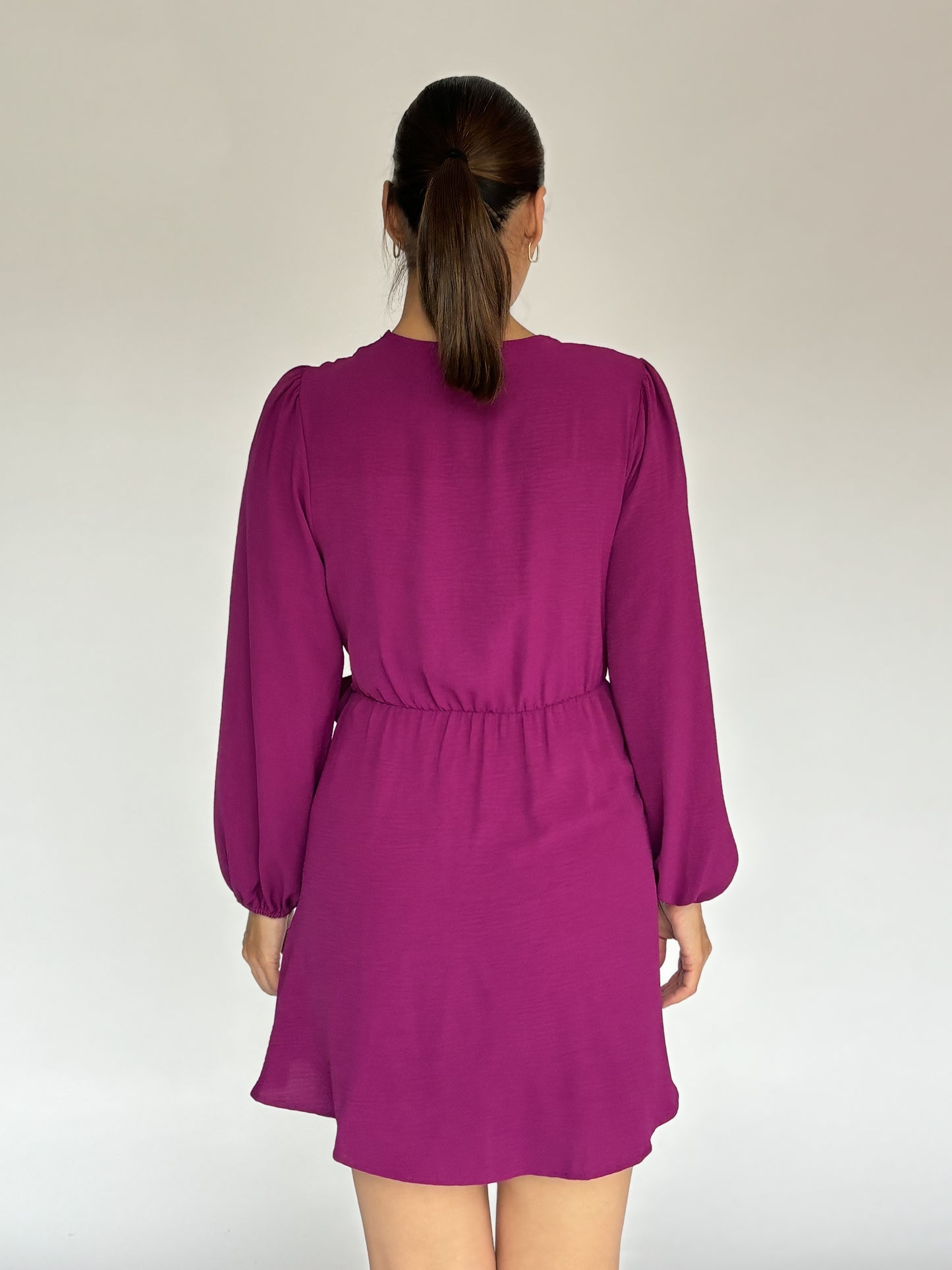 VESTIDO MORADO D8388