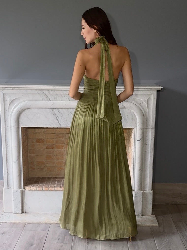 VESTIDO OLIVO 25175