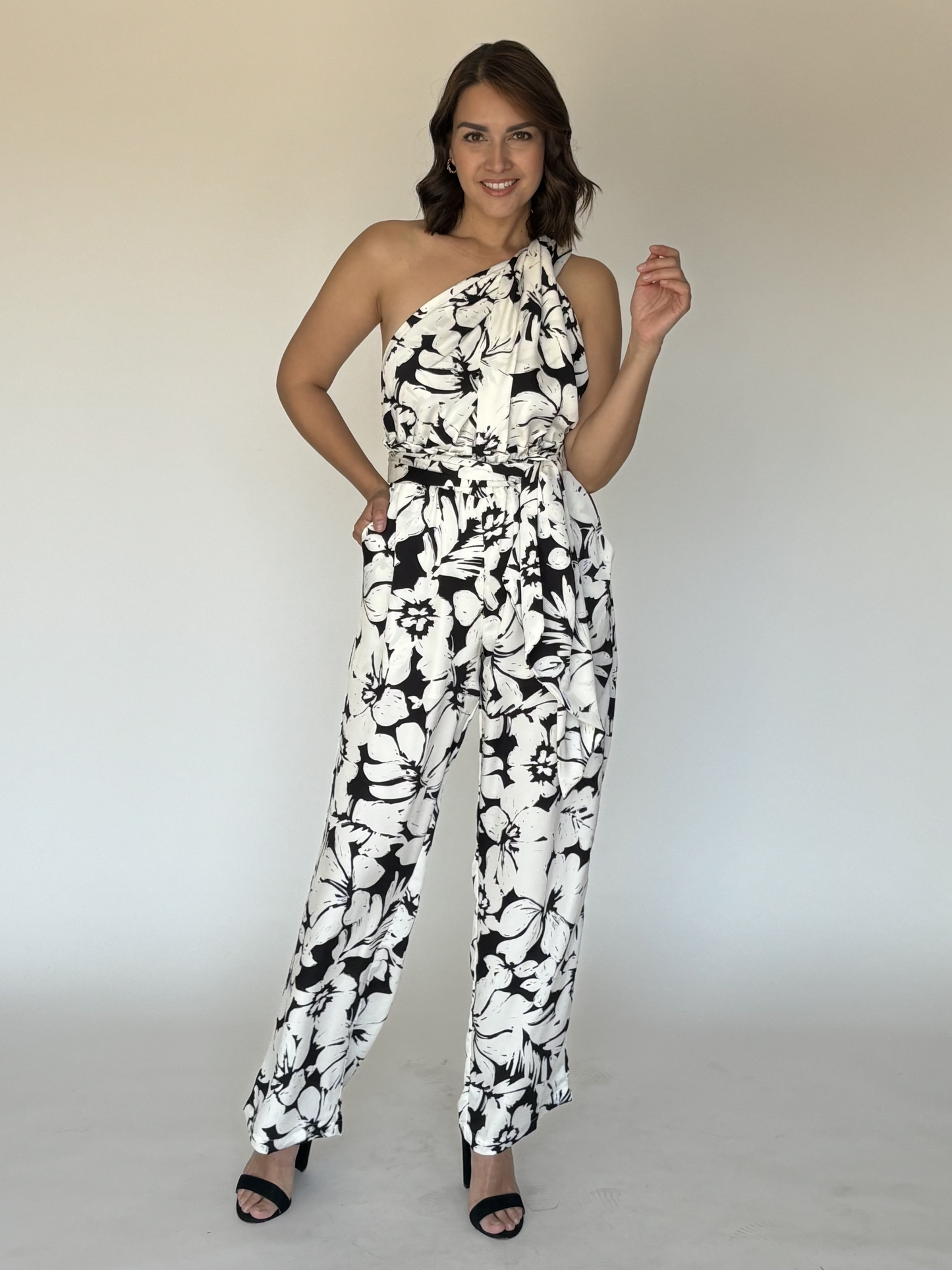 JUMPSUIT BLANCO & NEGRO FR45047
