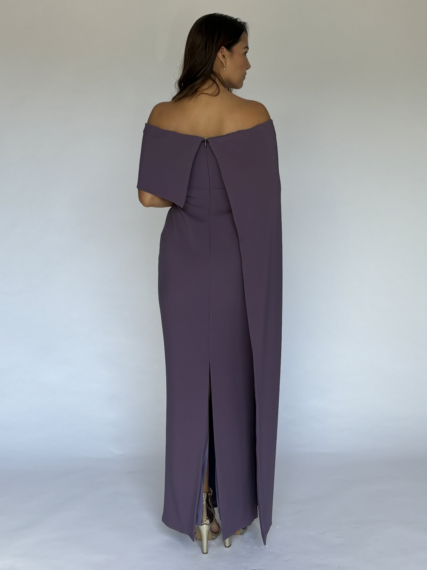 VESTIDO MORADO 50-7801