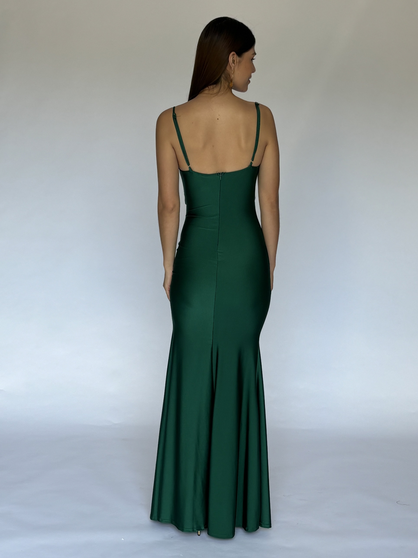 VESTIDO VERDE B0006