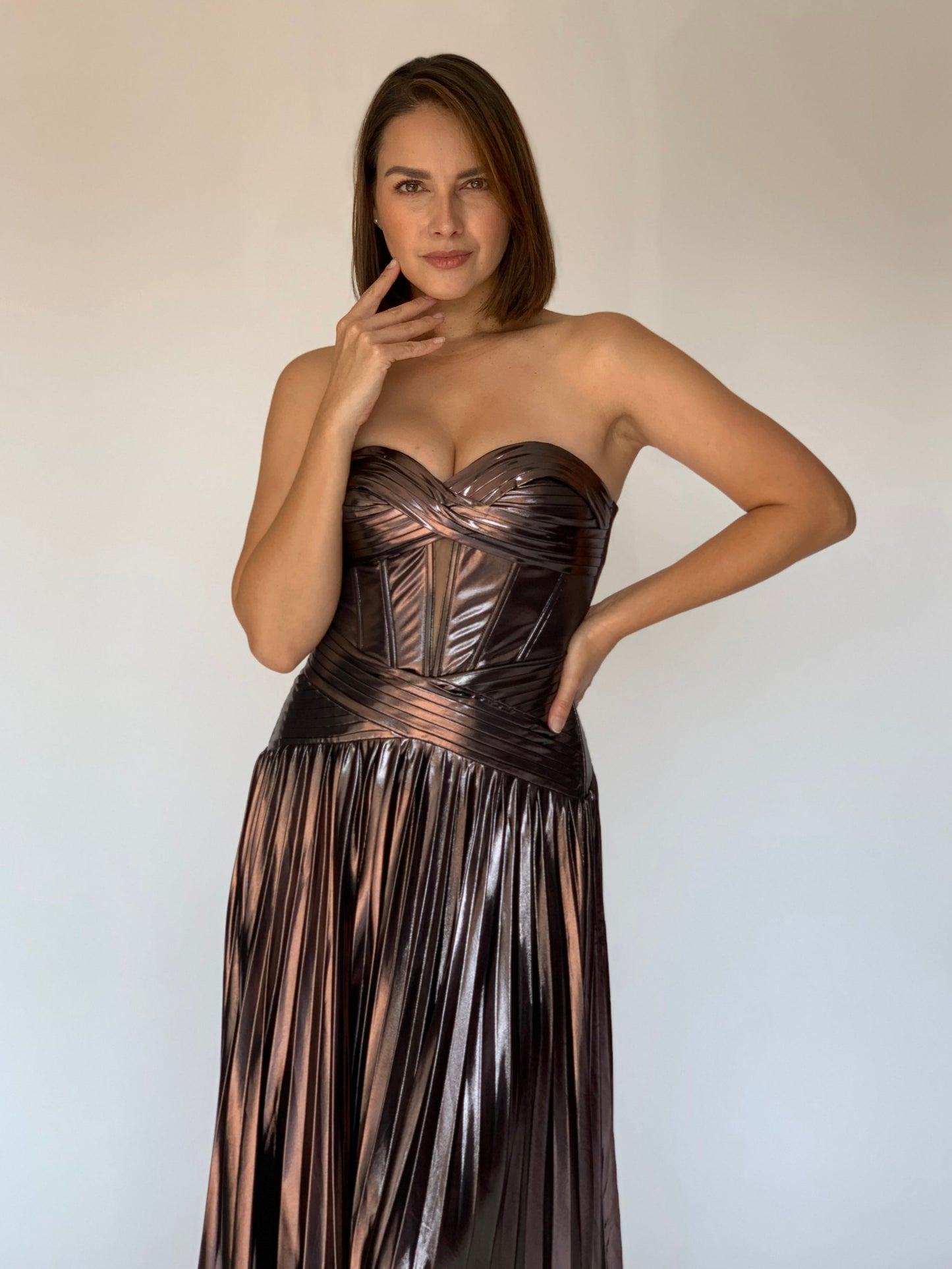 VESTIDO CAFE 22502