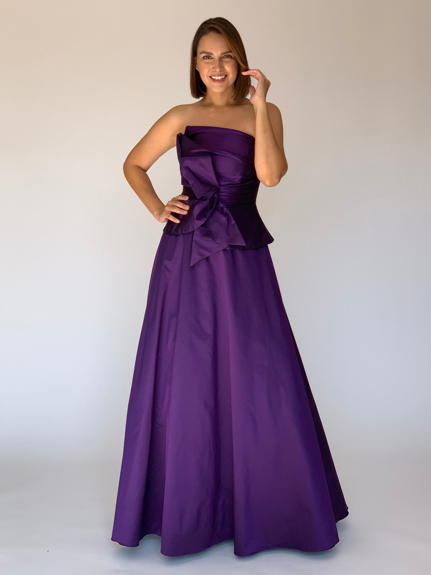 VESTIDO MORADO