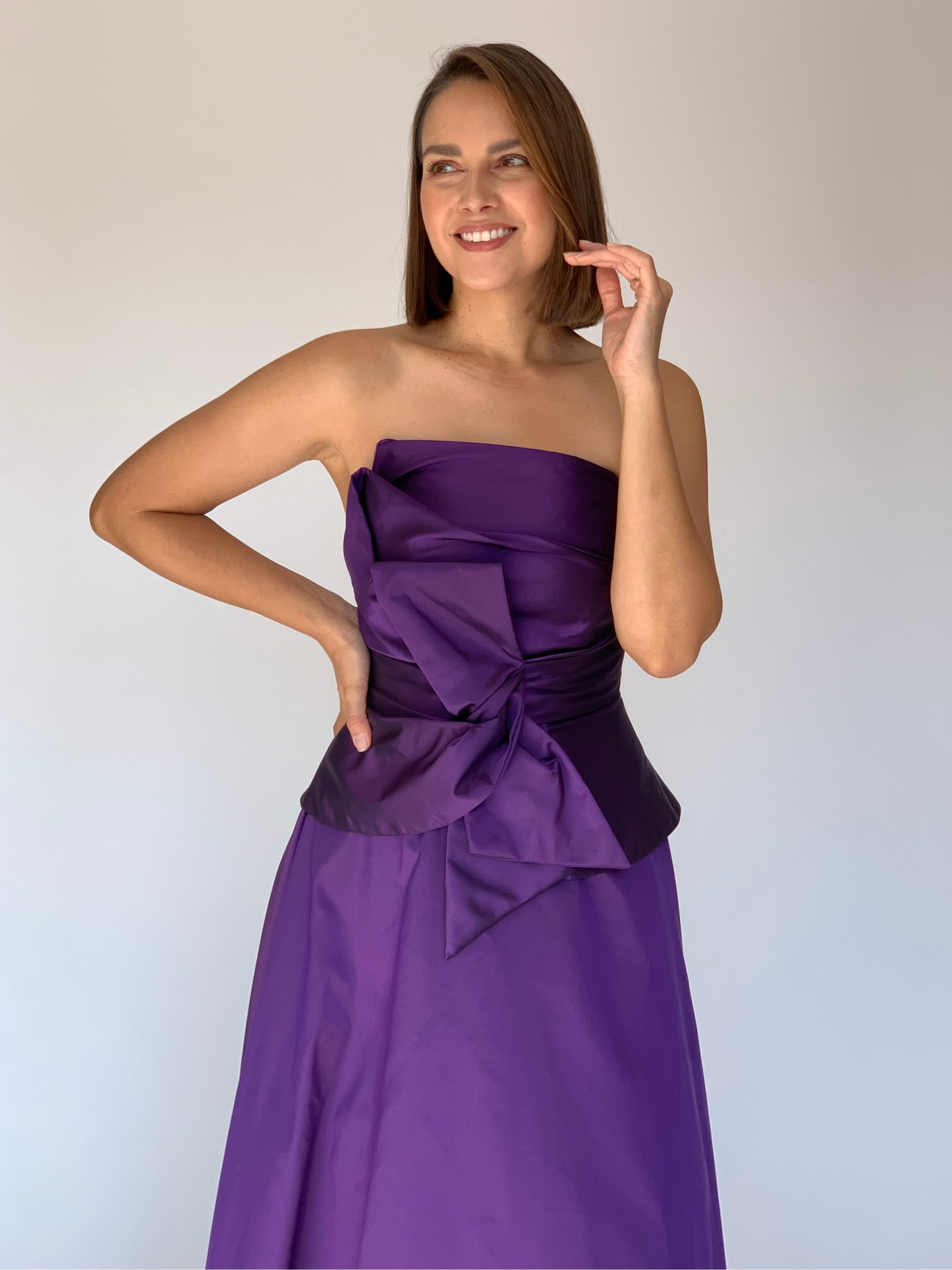 VESTIDO MORADO