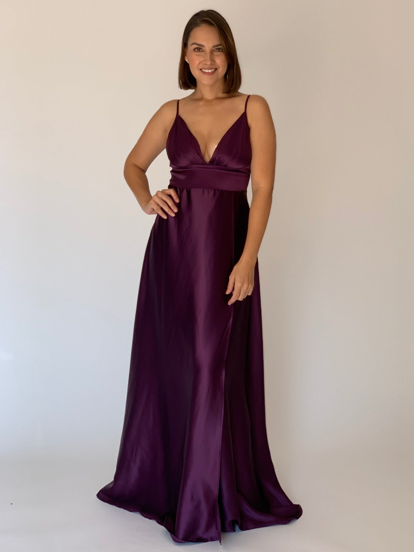 VESTIDO MORADO F2866