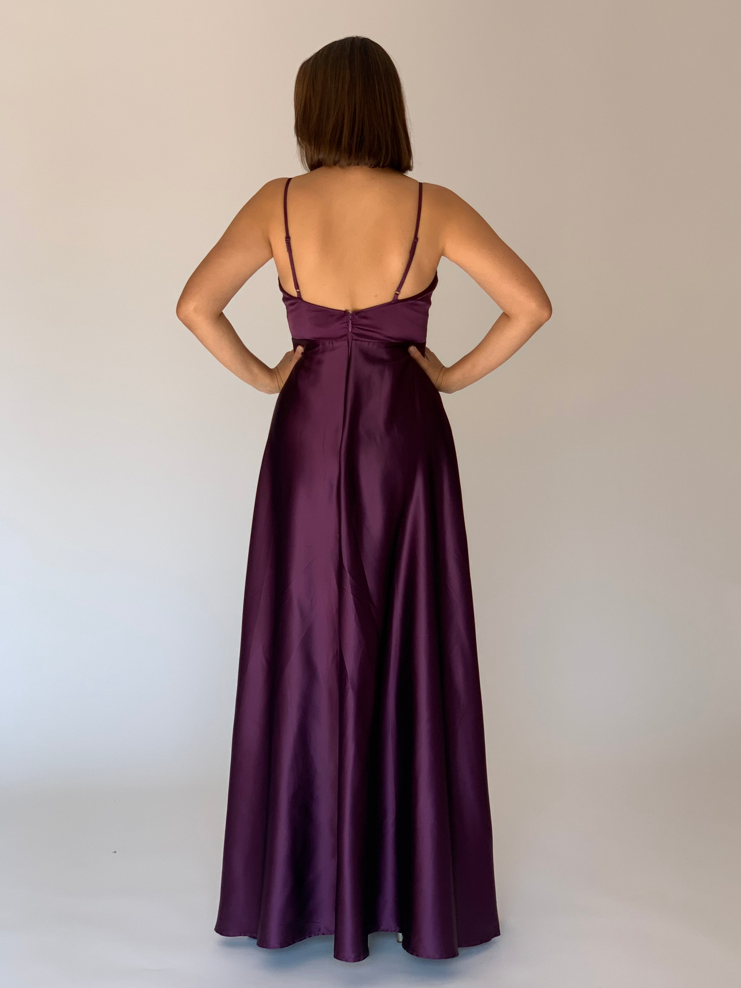 VESTIDO MORADO F2866