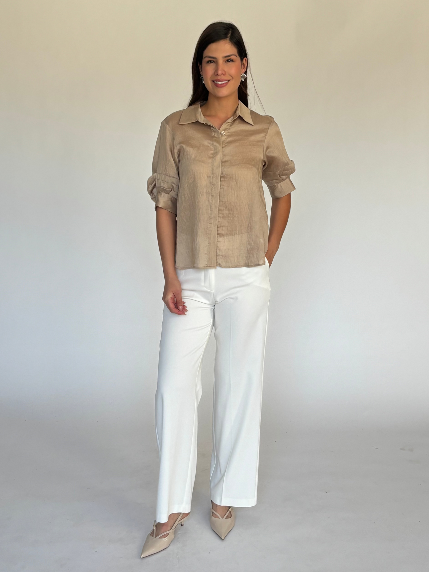 BLUSA CAFE B5114