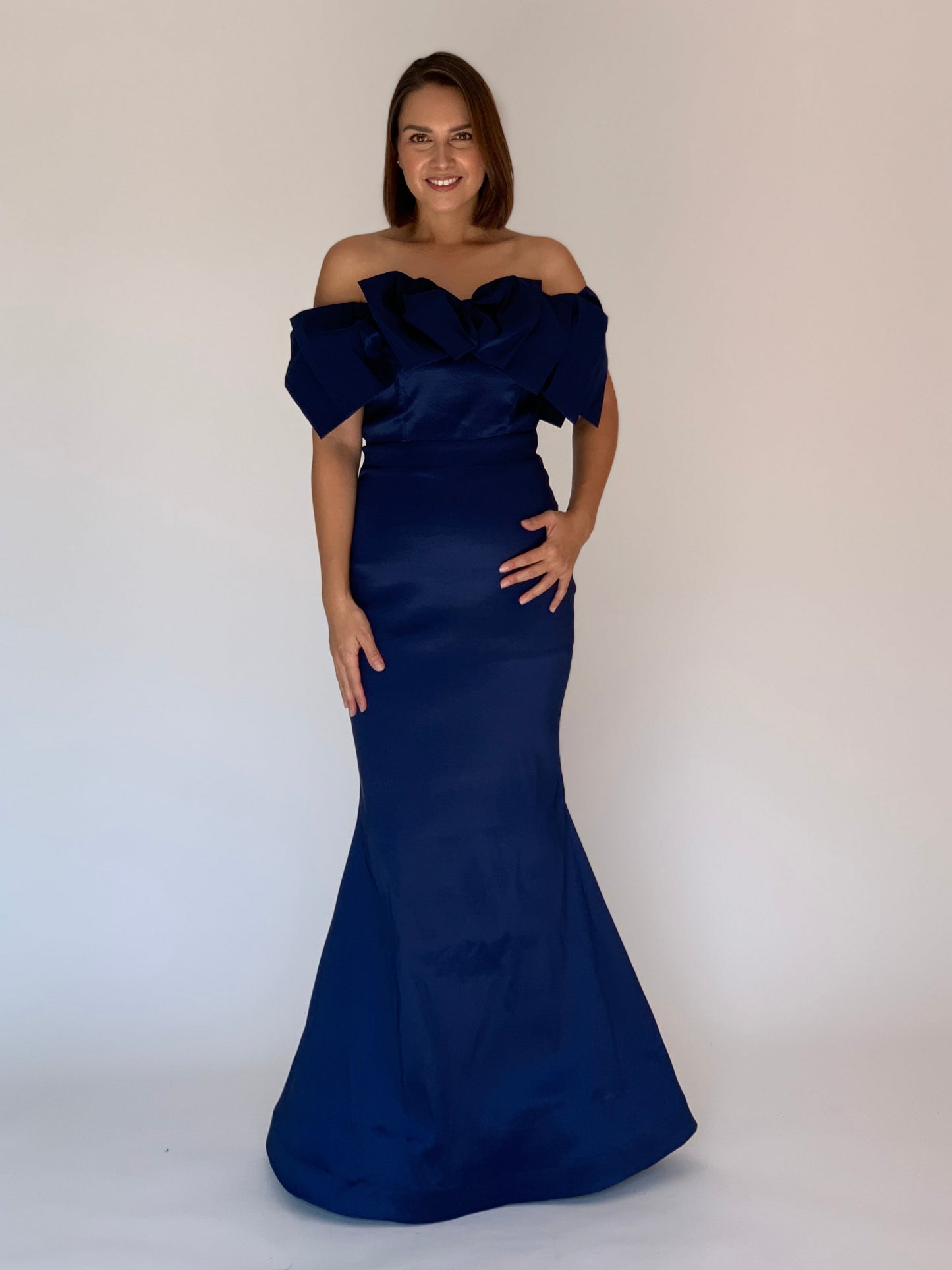 VESTIDO AZUL 7397