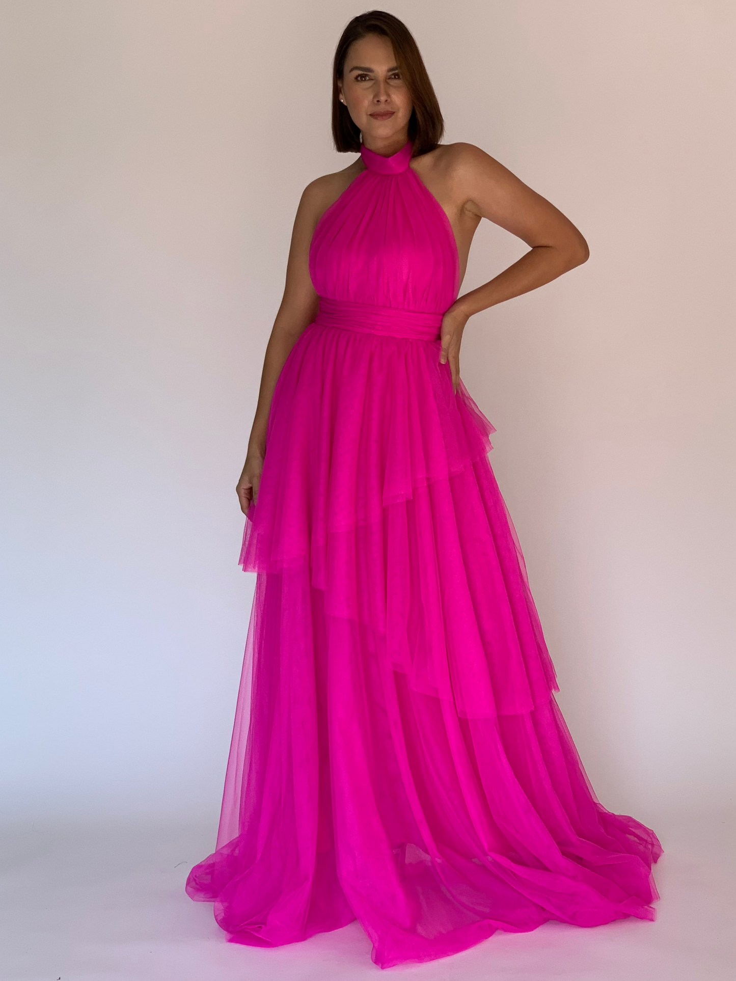 VESTIDO ROSA 8100