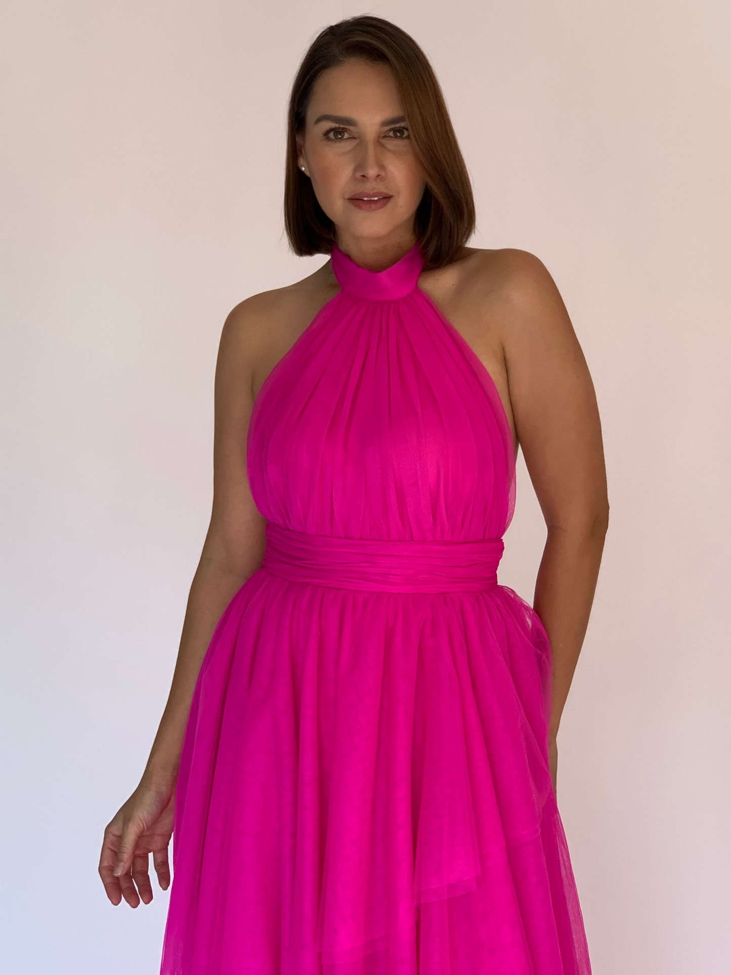 VESTIDO ROSA 8100