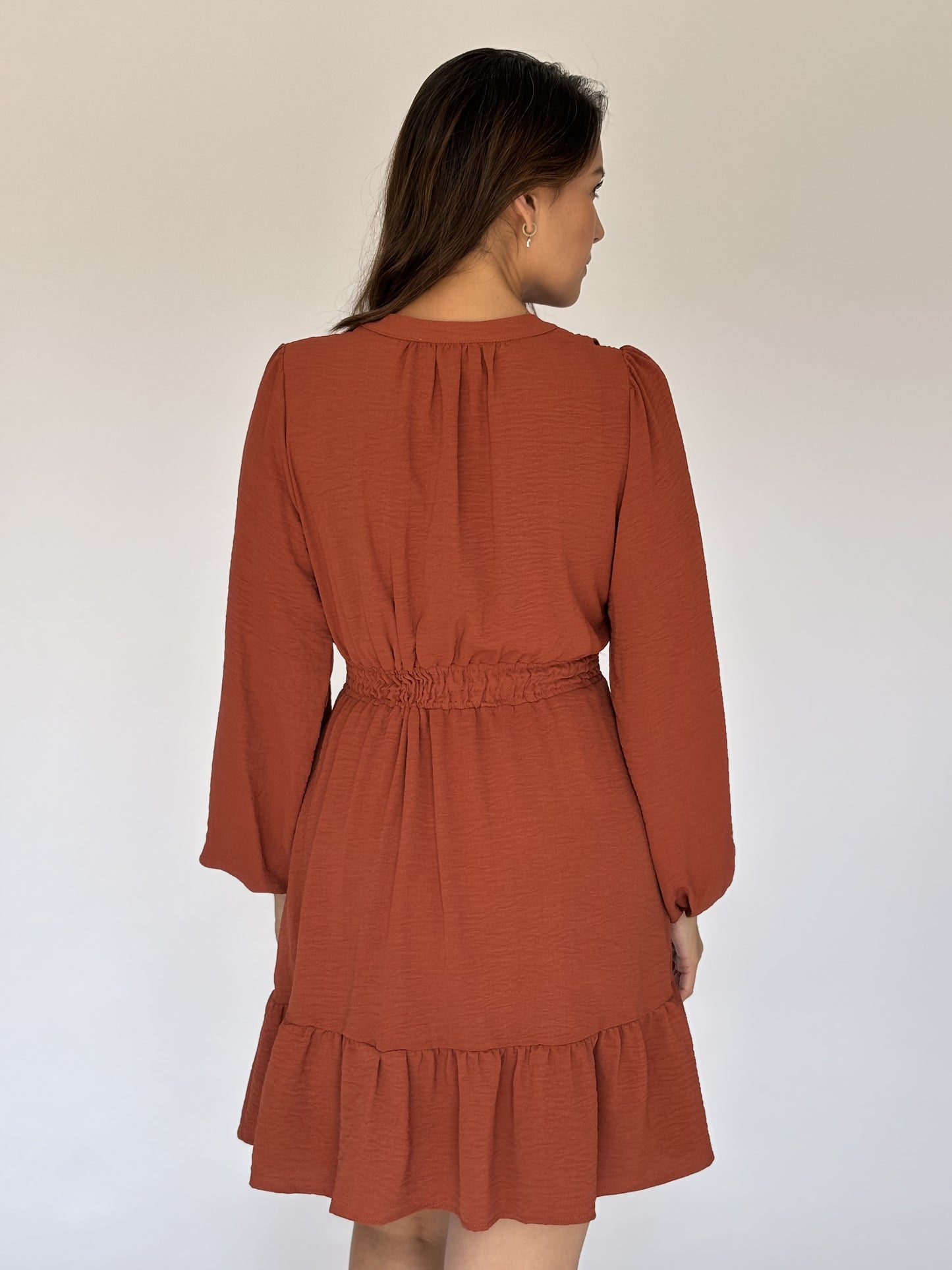 VESTIDO TERRACOTA Y7647