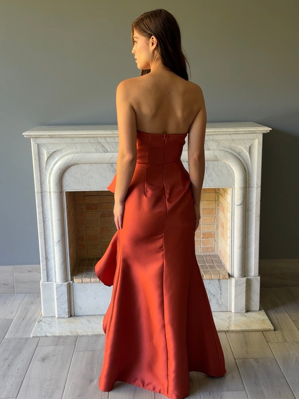 VESTIDO TERRACOTA 22533