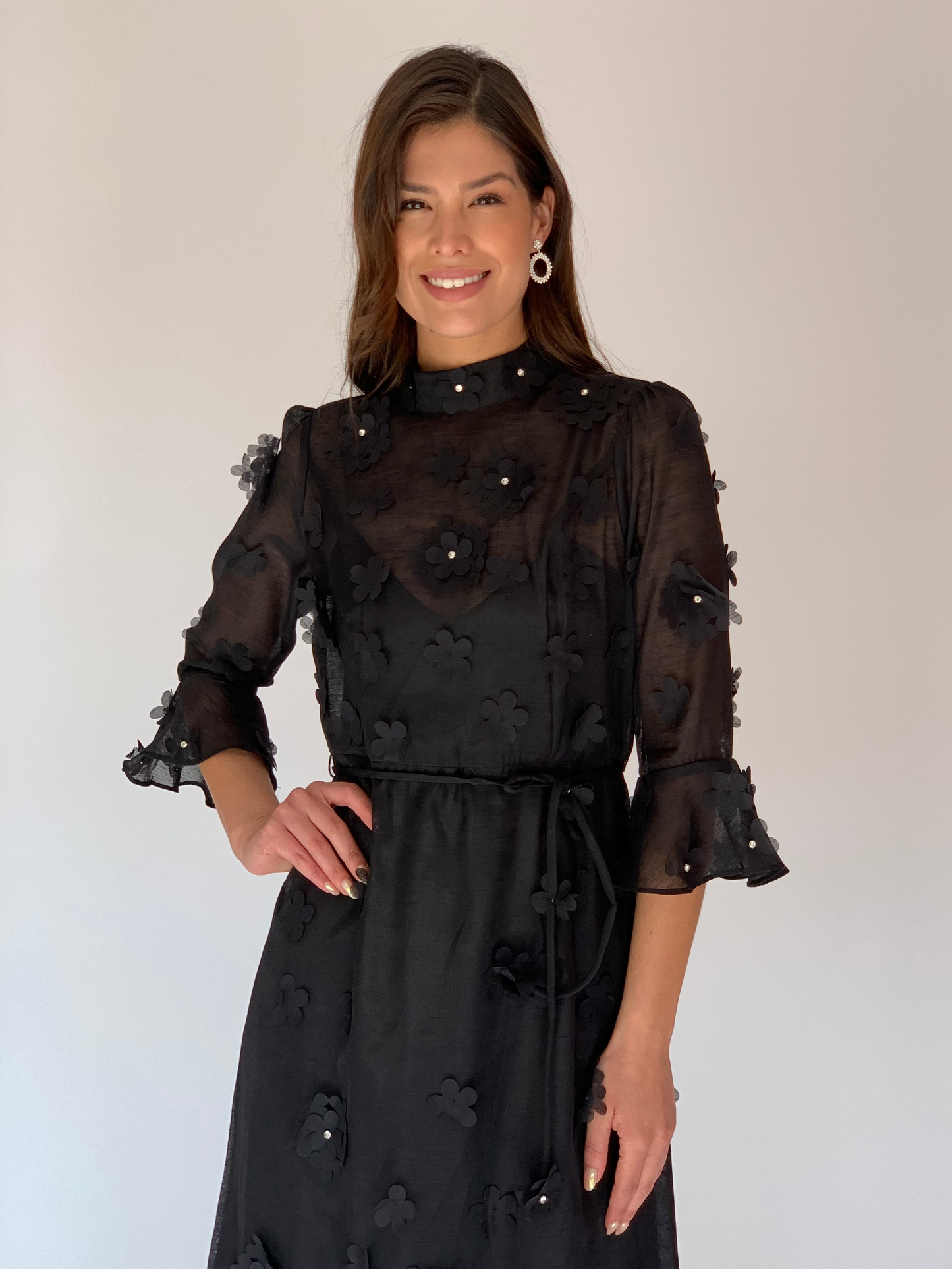 VESTIDO NEGRO M11189