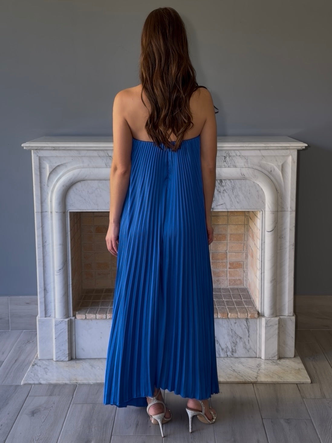 VESTIDO PLISADO CP710