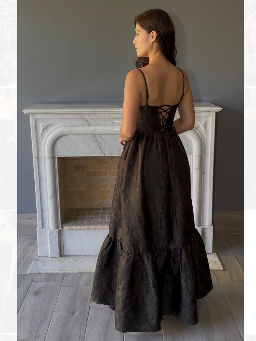 VESTIDO VERDE OLIVO 25034