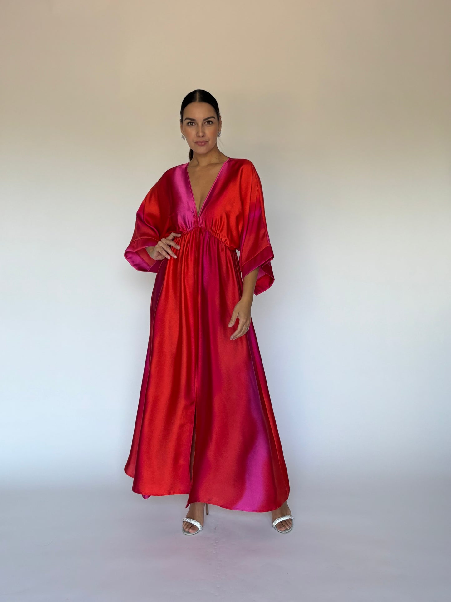 VESTIDO ROJO D8999