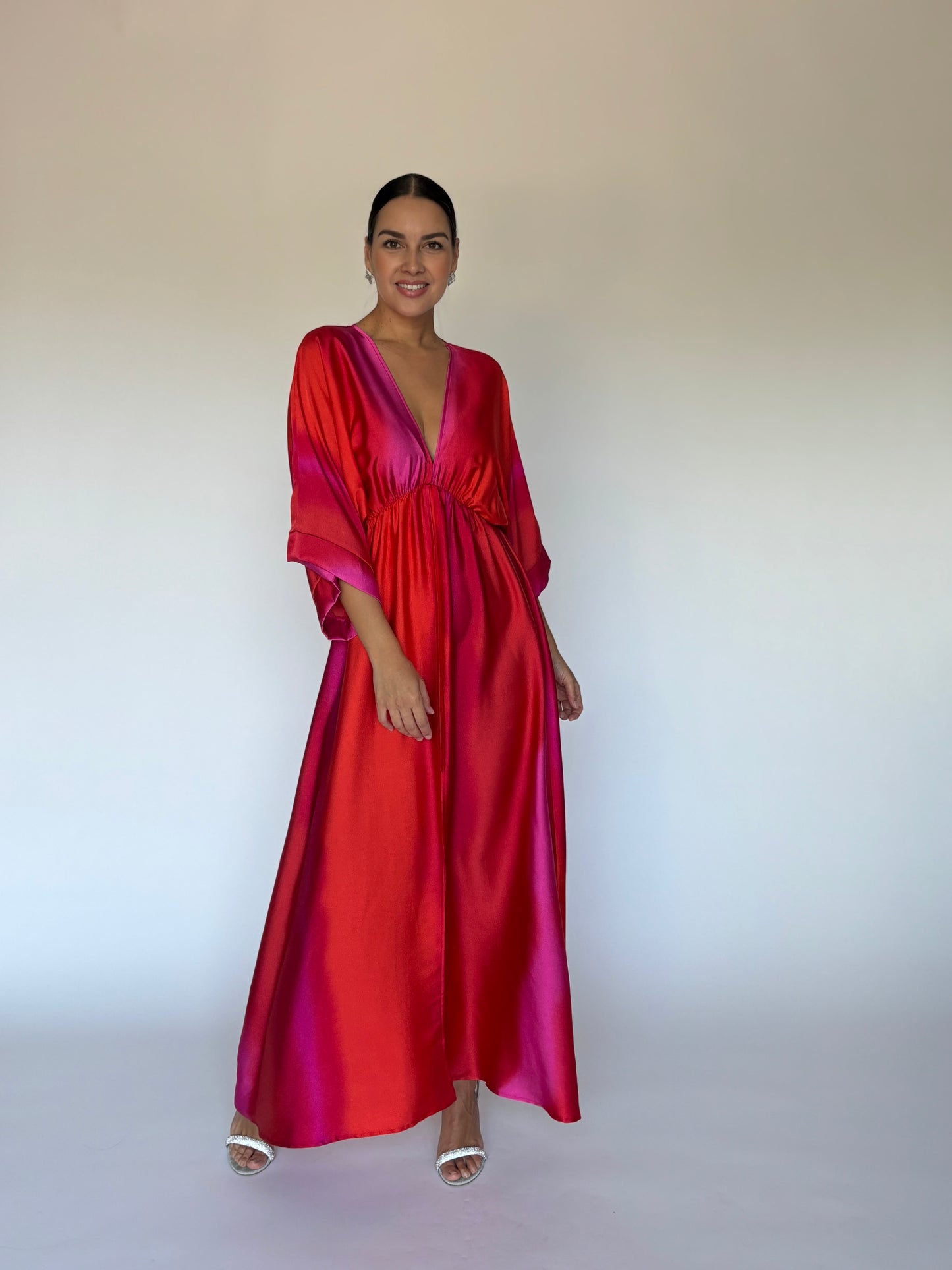 VESTIDO ROJO D8999