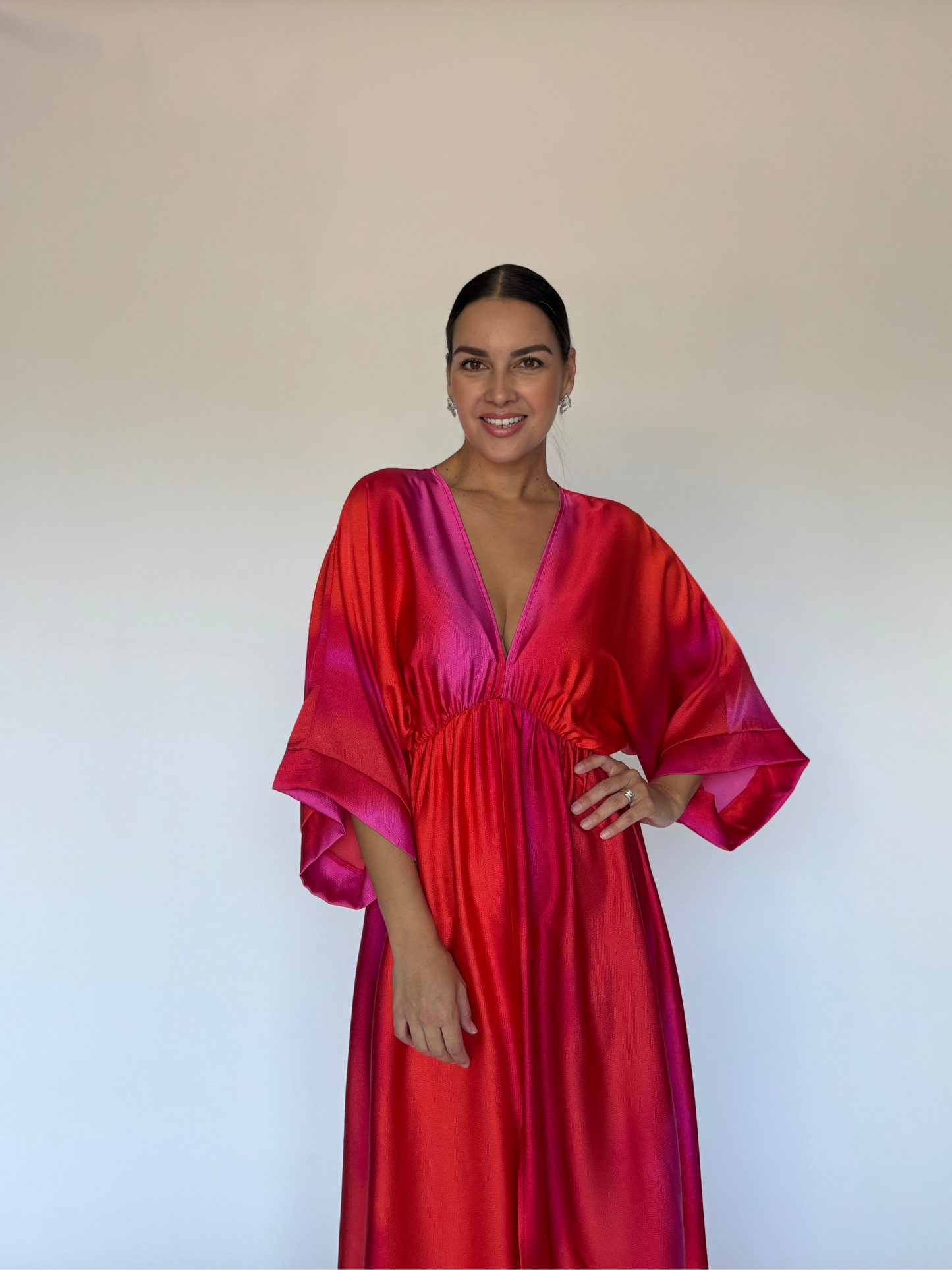 VESTIDO ROJO D8999