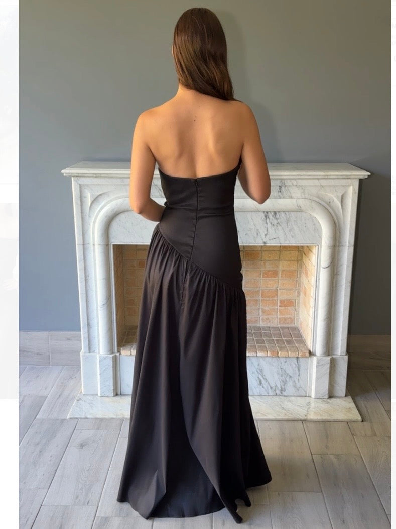 VESTIDO LARGO NEGRO 507800