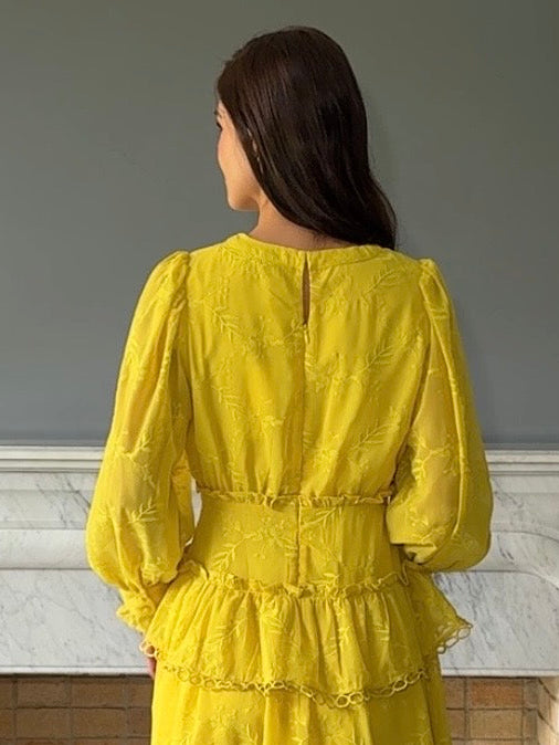 VESTIDO AMARILLO 3805