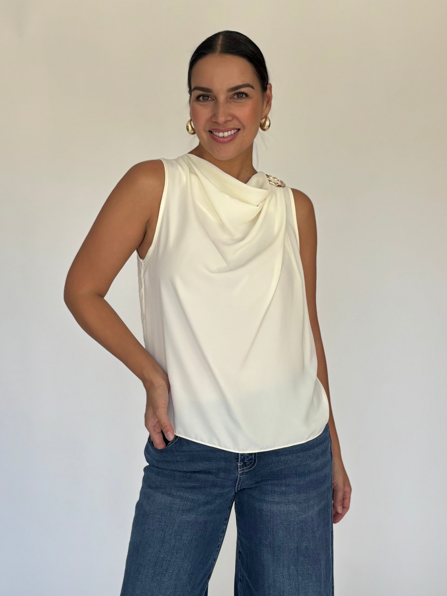 BLUSA BEIGE M26026