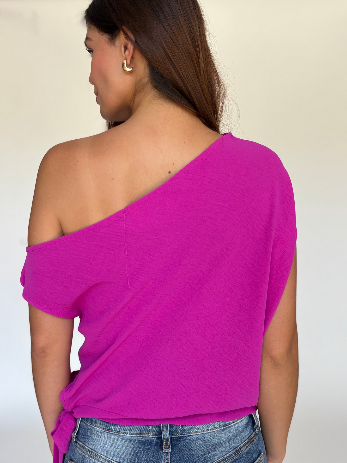 BLUSA MAGENTA T8562