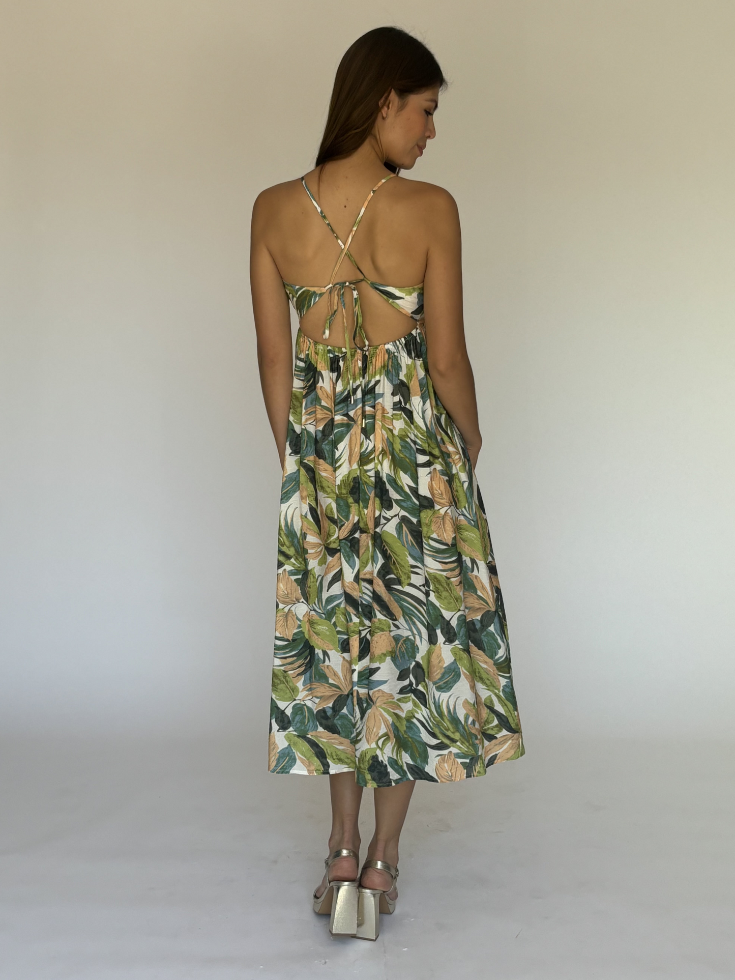 VESTIDO VERDE 30581