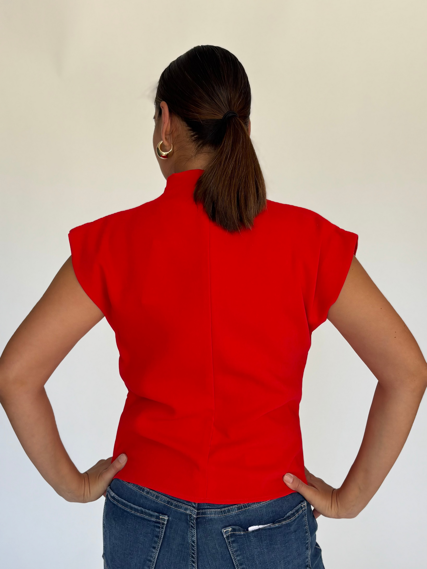 BLUSA ROJA L25579
