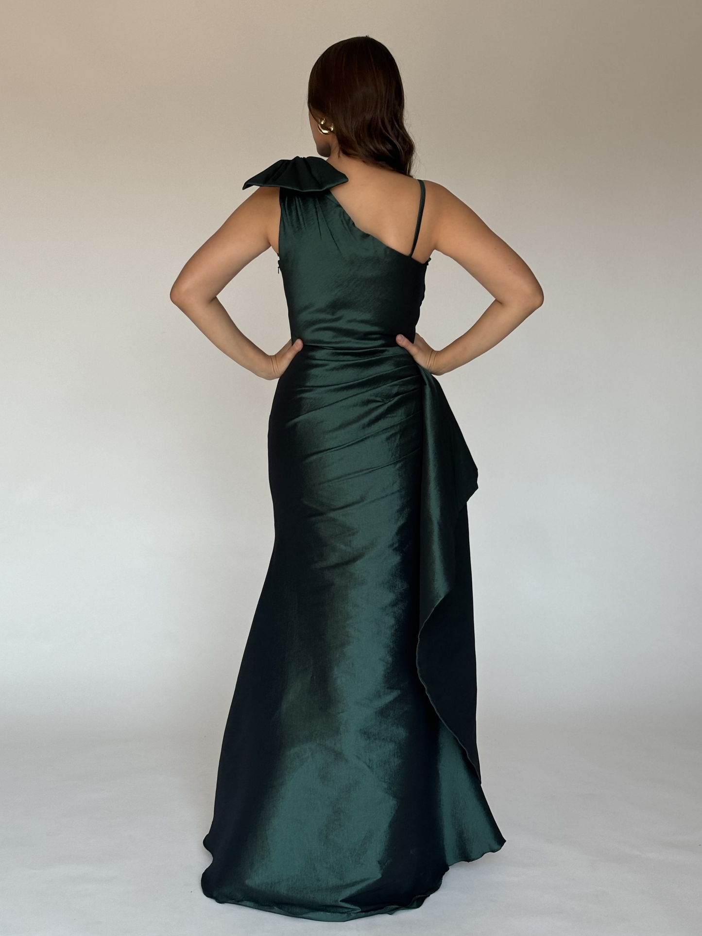 VESTIDO VERDE 11598