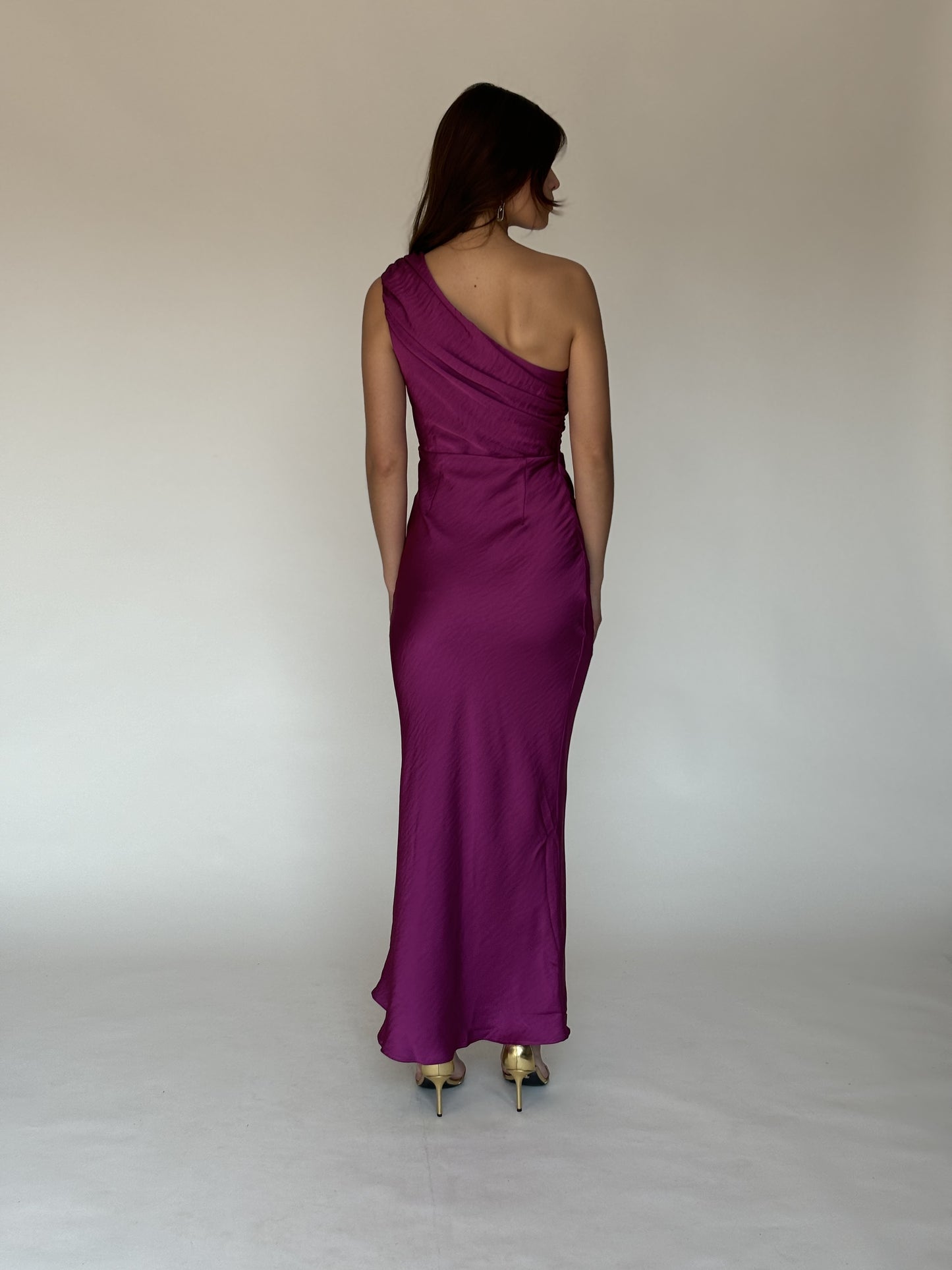 VESTIDO UN HOMBRO DL0793