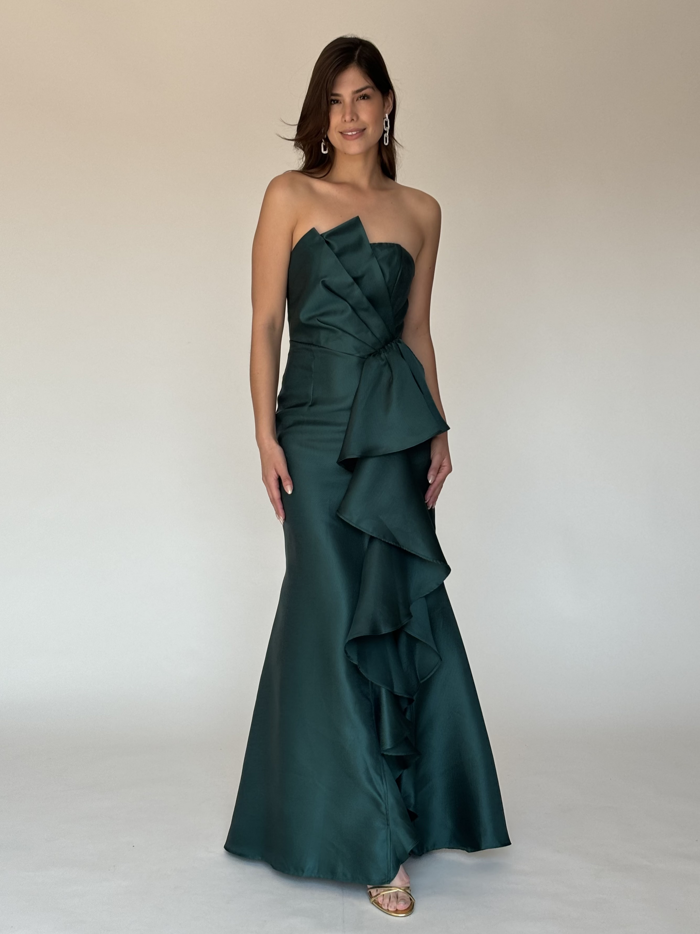 VESTIDO VERDE 22533