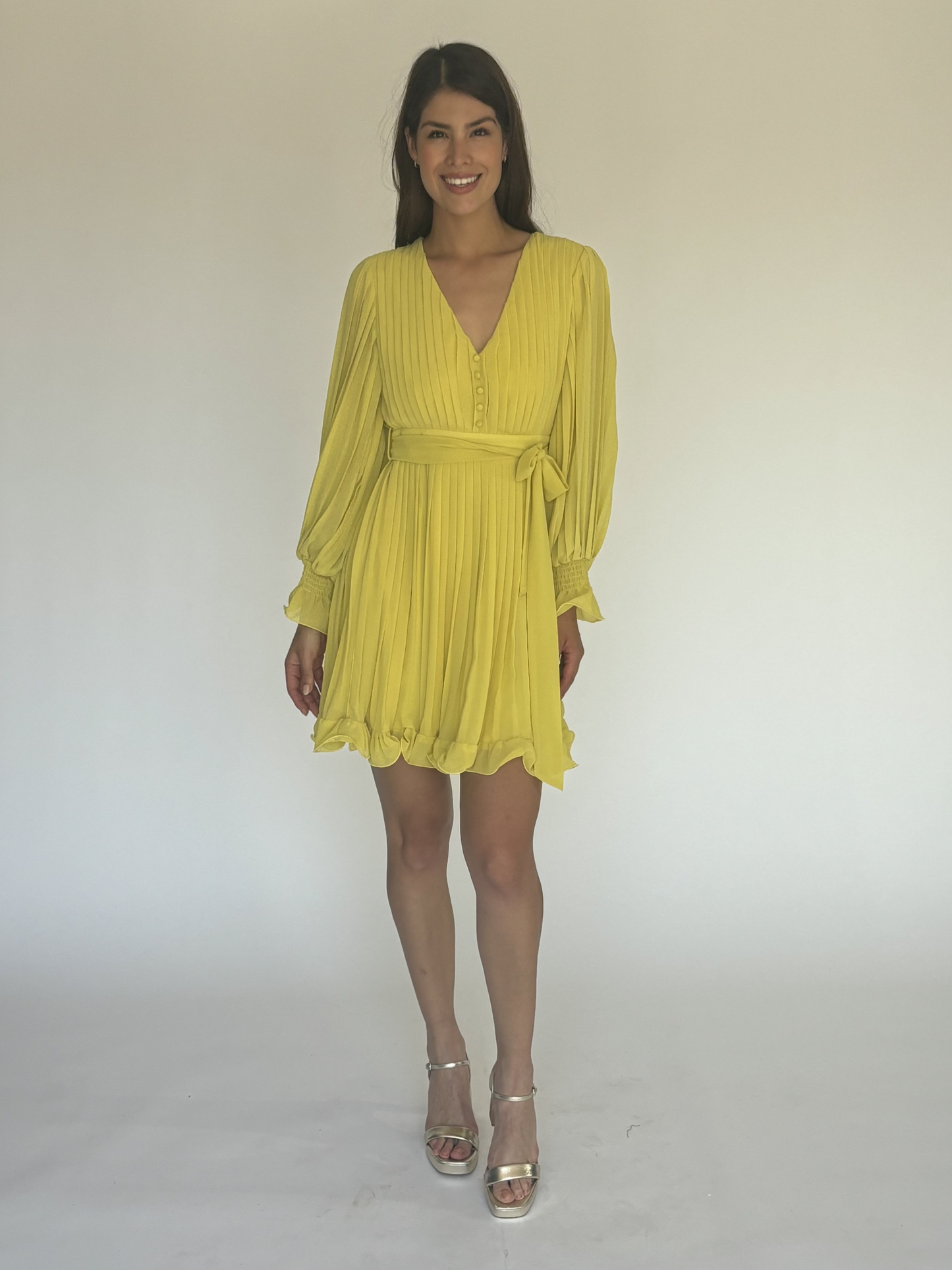 VESTIDO AMARILLO LD3346
