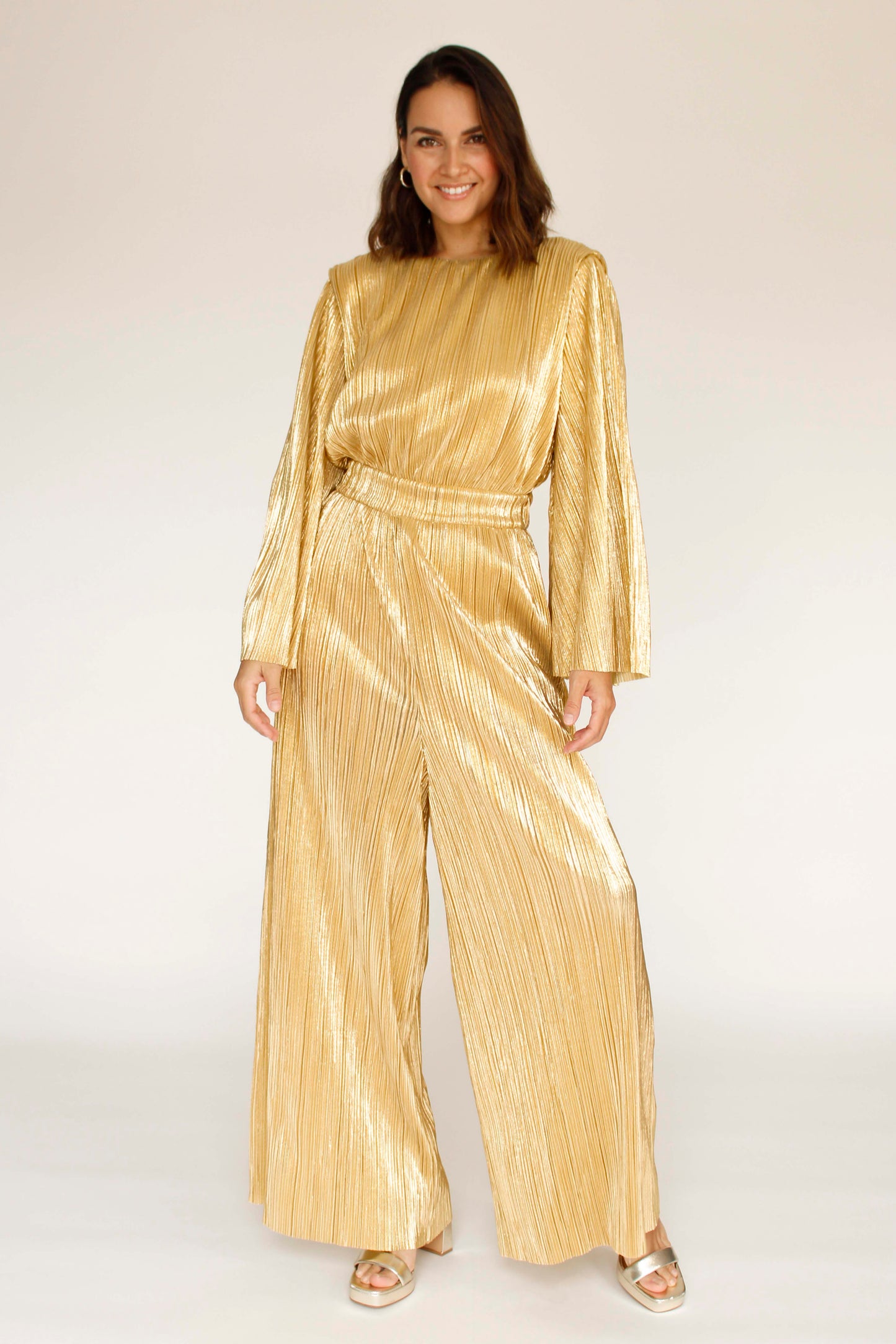 JUMPSUIT DORADO IP8055
