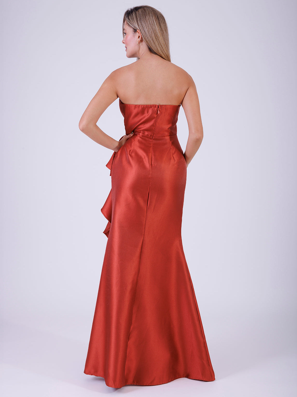 VESTIDO TERRACOTA 22533