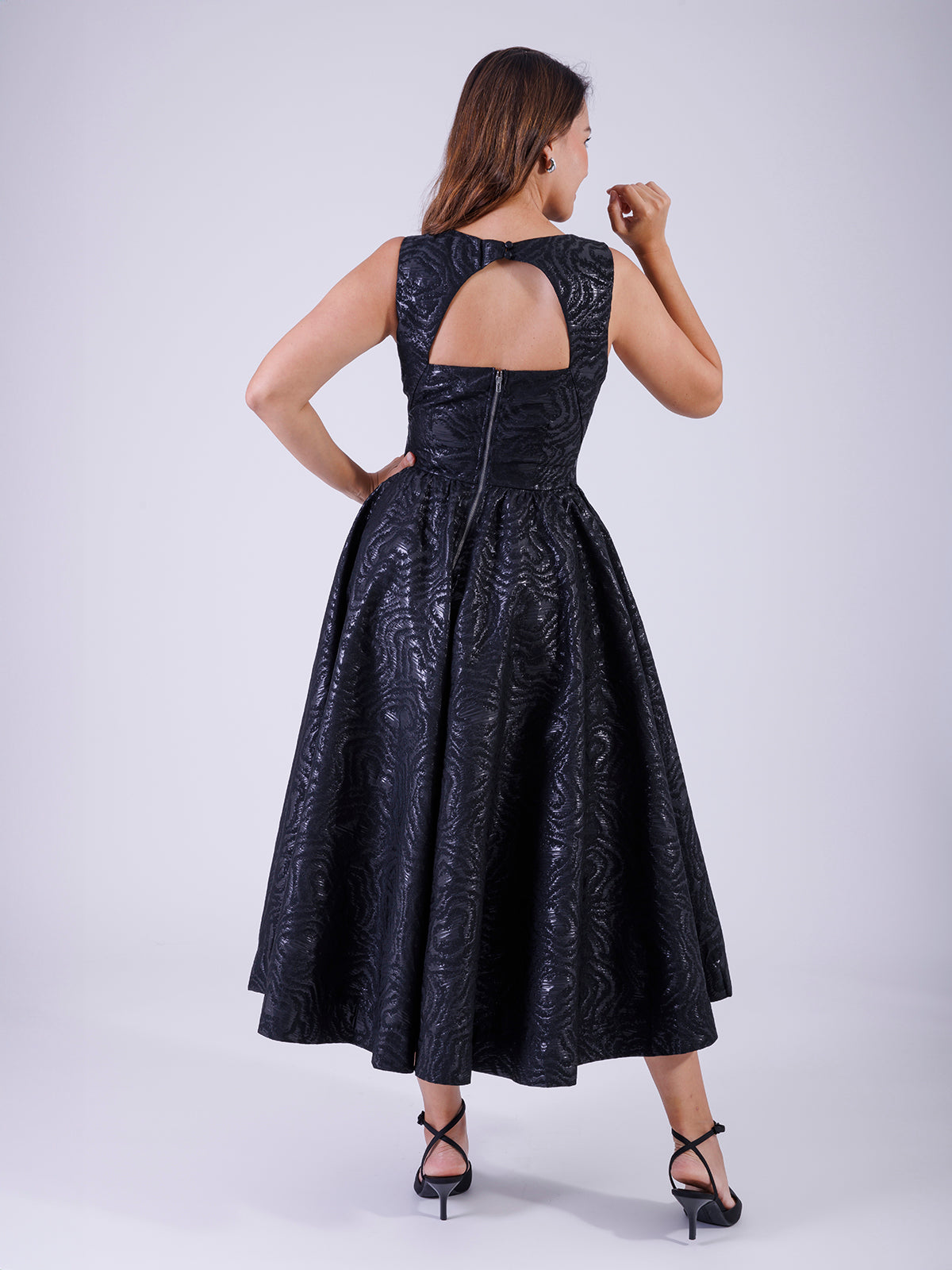 VESTIDO NEGRO D1328