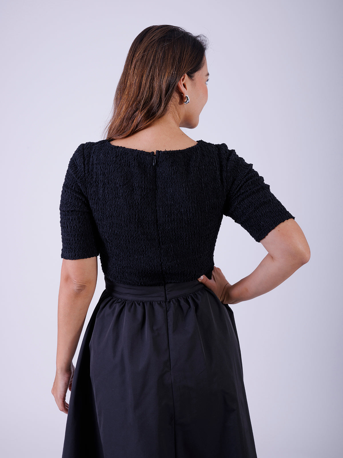 VESTIDO NEGRO D22981