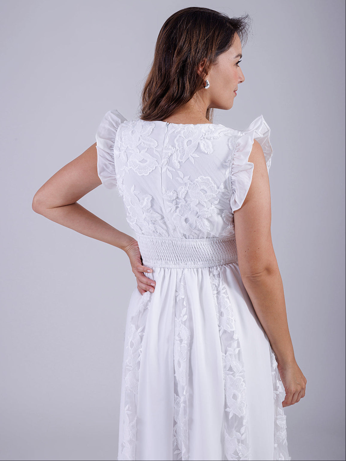 VESTIDO BLANCO D5988