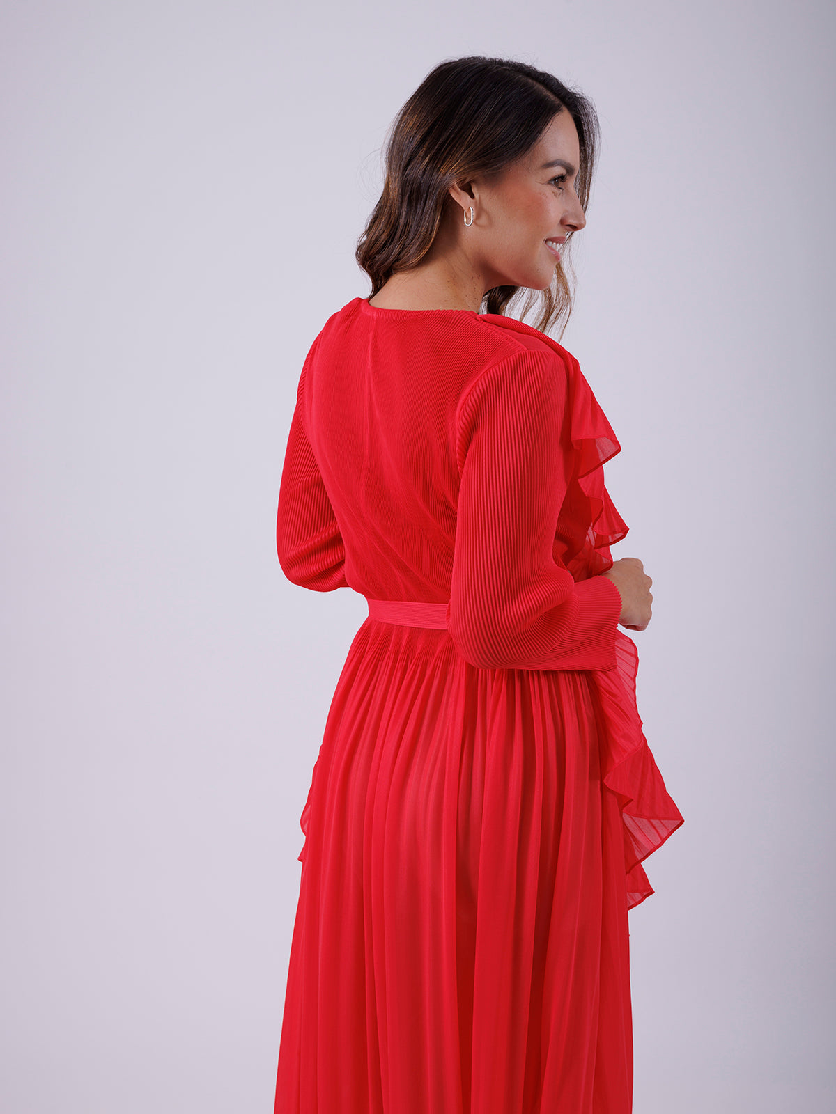 VESTIDO LARGO CORAL QC3788