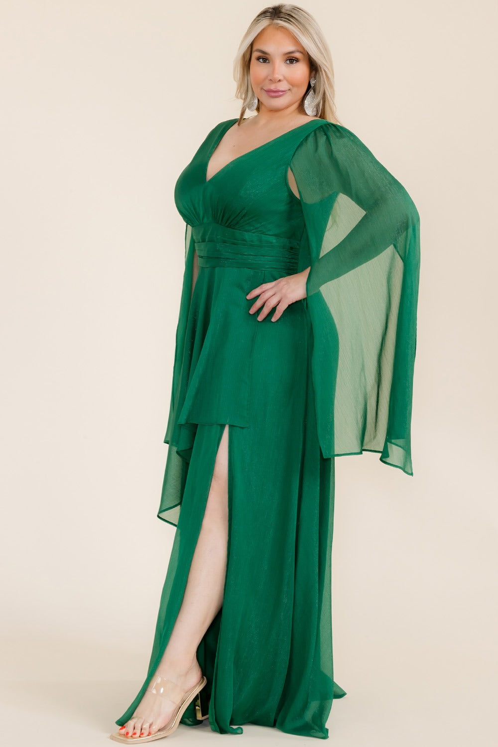 VESTIDO VERDE M2953