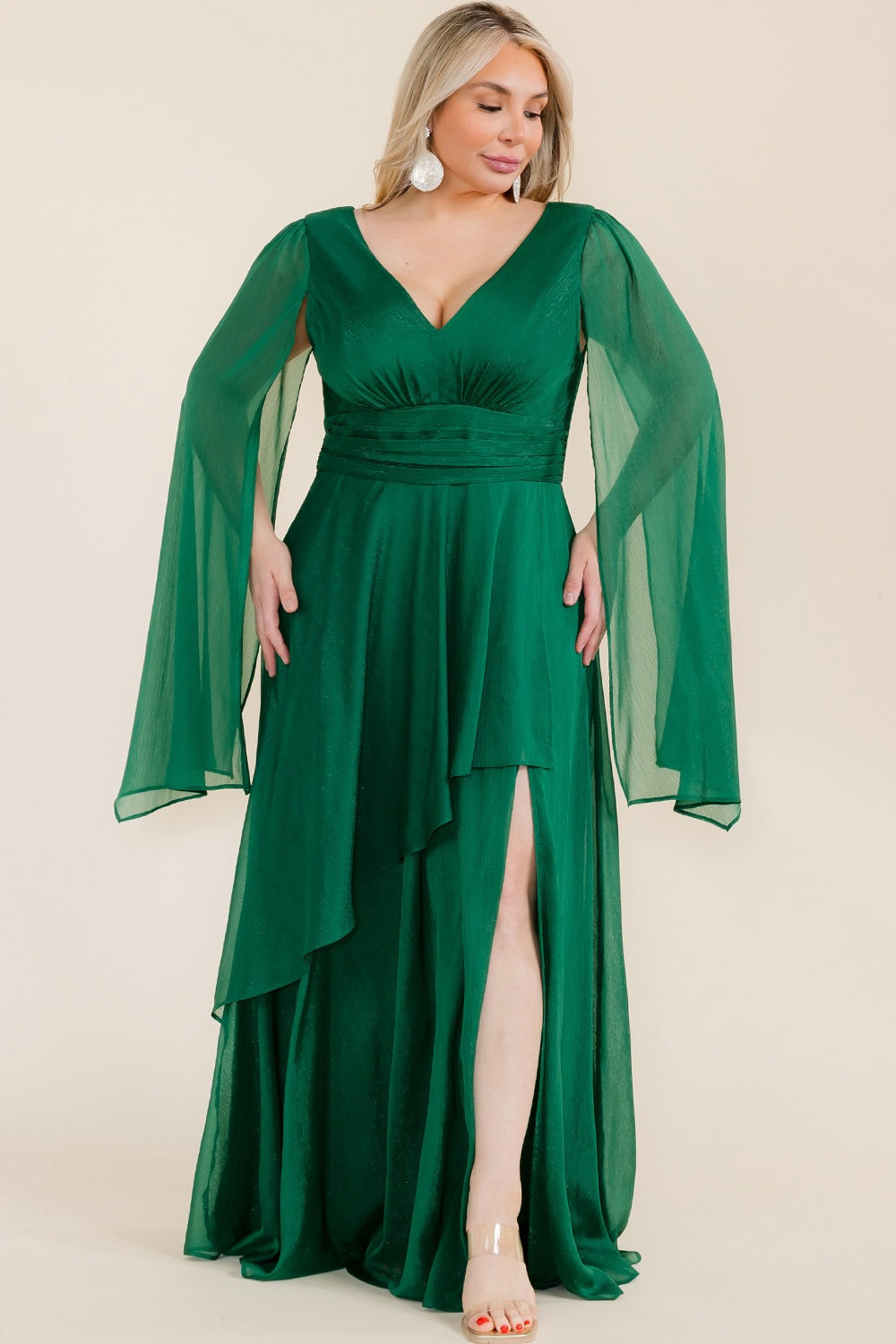 VESTIDO VERDE M2953